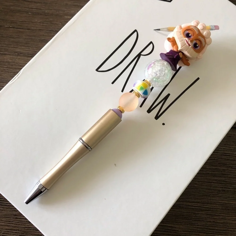 Disney Doorables: Hercules: Zeus handmade beaded pen